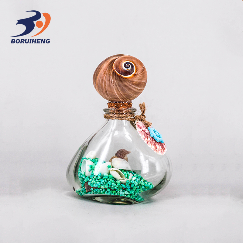 Hot sale good luck mini wine glass bottle with lid