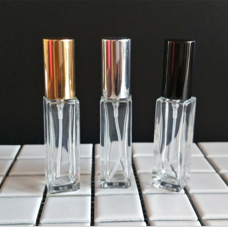 Hot sale ins style with label square perfume bottle spray 30ml luxury glass 10-15 ml