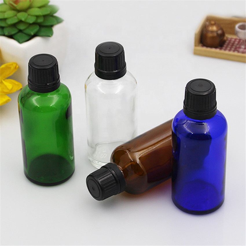 Hot sale luxury 10Ml 15Ml Cosmetic Amber glass essential oil bottle with europe dropper cap