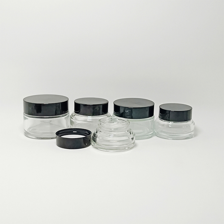 Hot sale luxury lip balm 30ml cream cosmetic glass jars