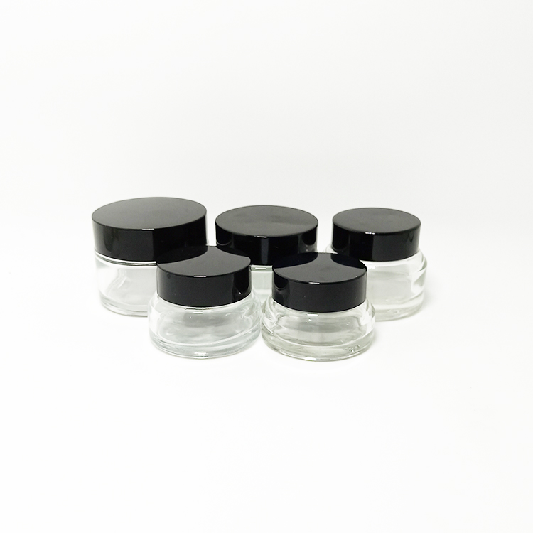 Hot sale luxury lip balm 30ml cream cosmetic glass jars