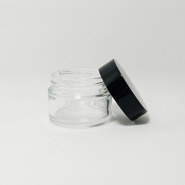 Hot sale luxury lip balm 30ml cream cosmetic glass jars