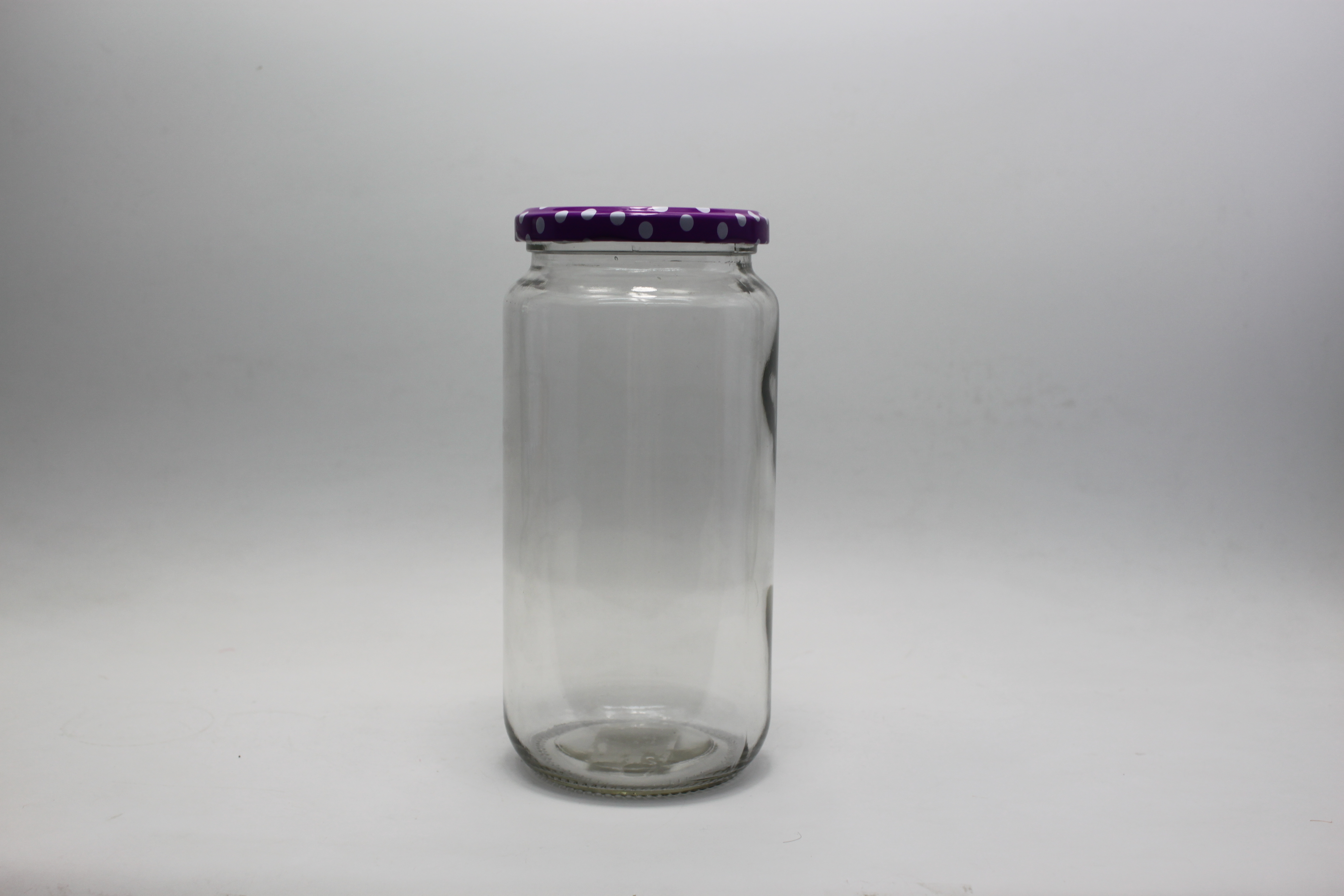 Hot sale machine made glass storage jar