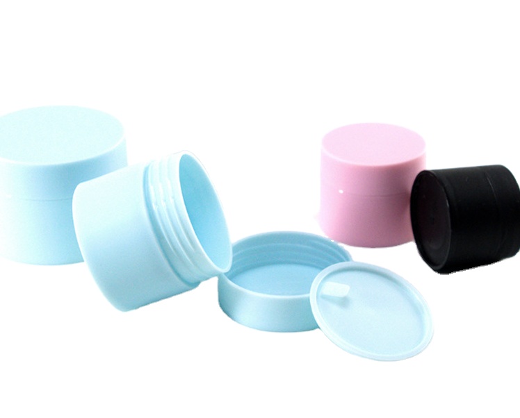 Hot sale matte plastic face cream jar