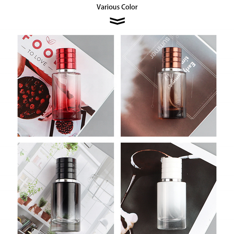 Hot sale perfume bottles 30 ml glass spray empty luxury glass spray bottle