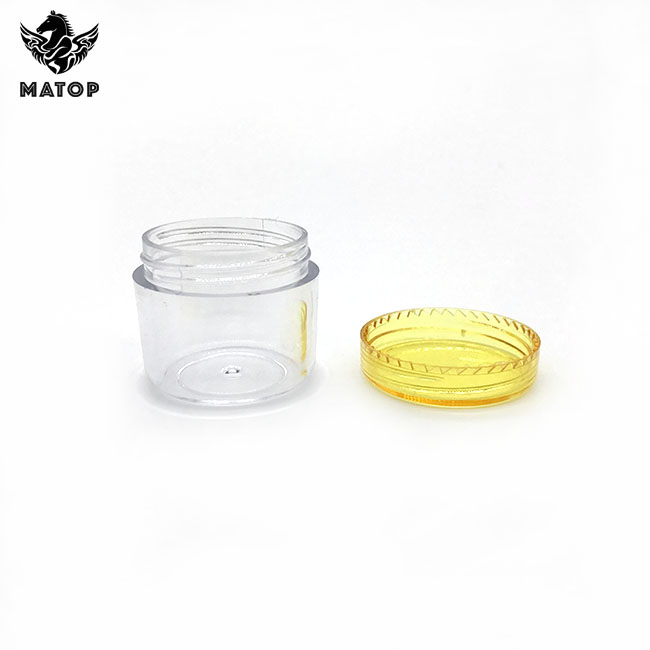 Hot sale plastic cream jar cosmetic jar packing