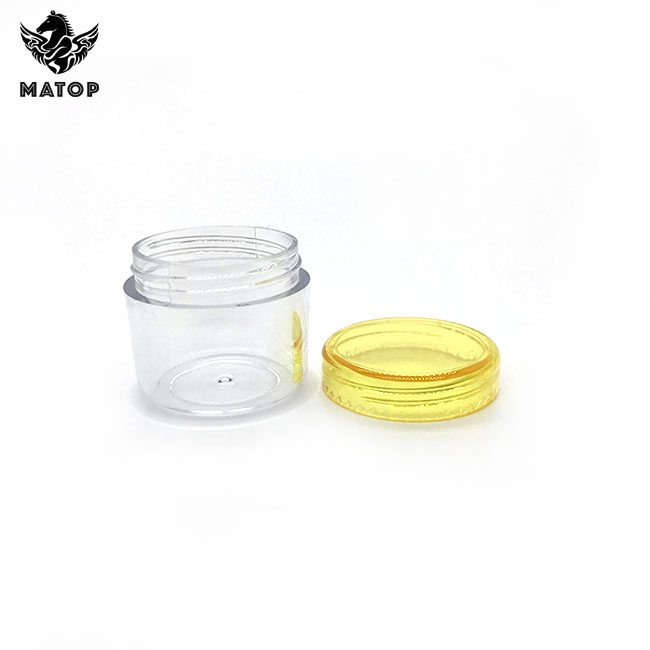 Hot sale plastic cream jar cosmetic jar packing