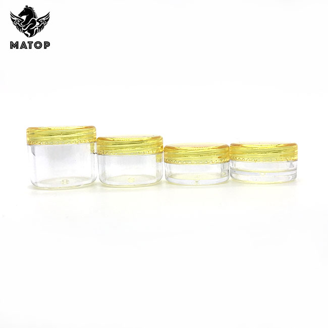 Hot sale plastic cream jar cosmetic jar packing
