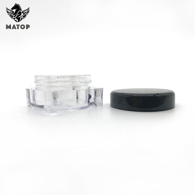 Hot sale plastic cream jars 10g for powder packaging