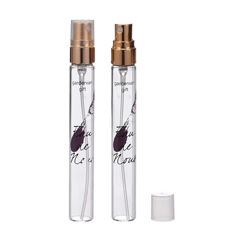 Hot sale pretty empty perfume glass bottle for sale with silver cap