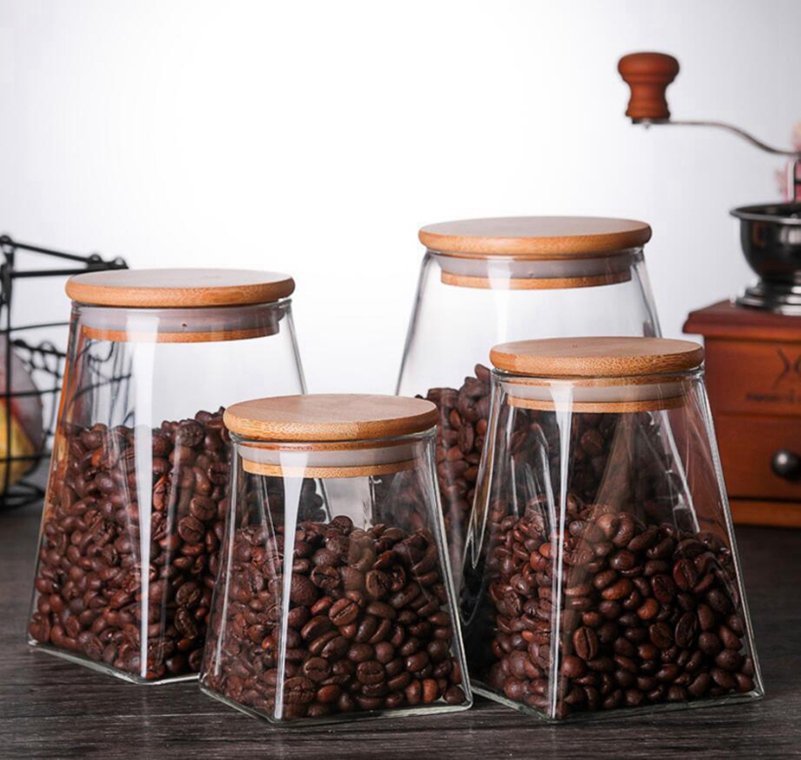 Hot sale proper price candy jar glass, glass jar in bulk