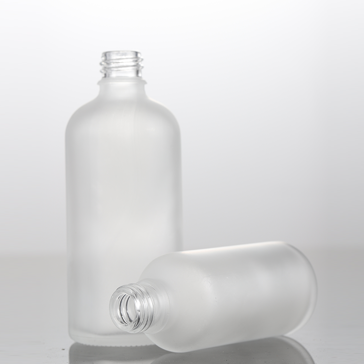 Hot sale rose gold dropper head frosted dropper bottle 30 ml dropper bottle for skin care