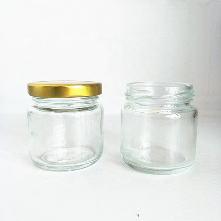 Hot sale tamarind jam jar supplier 100ml 3oz glass marmalade papaya jam jar