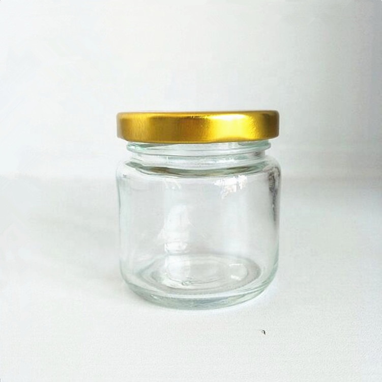 Hot sale tamarind jam jar supplier 100ml 3oz glass marmalade papaya jam jar