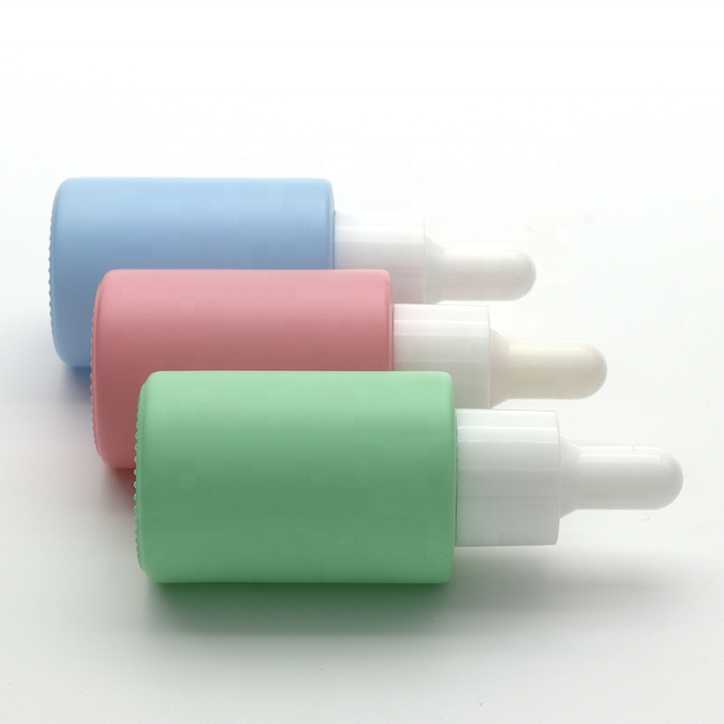 Hot sale30ml color custom glass bottle dropper
