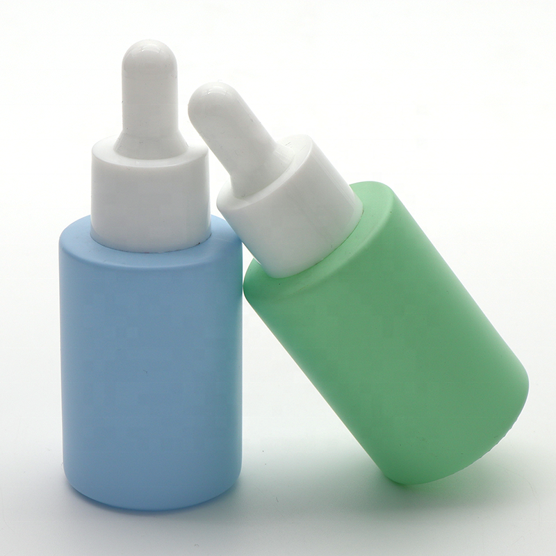 Hot sale30ml color custom glass bottle dropper