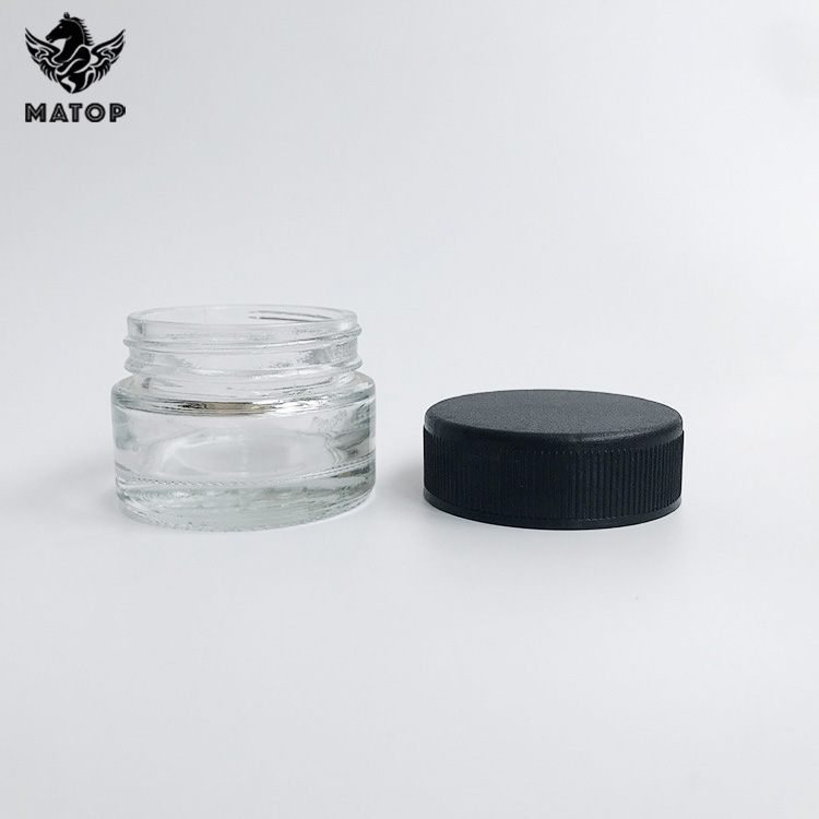 Hot sales childproof jars child resistant glass jar for weed cbd