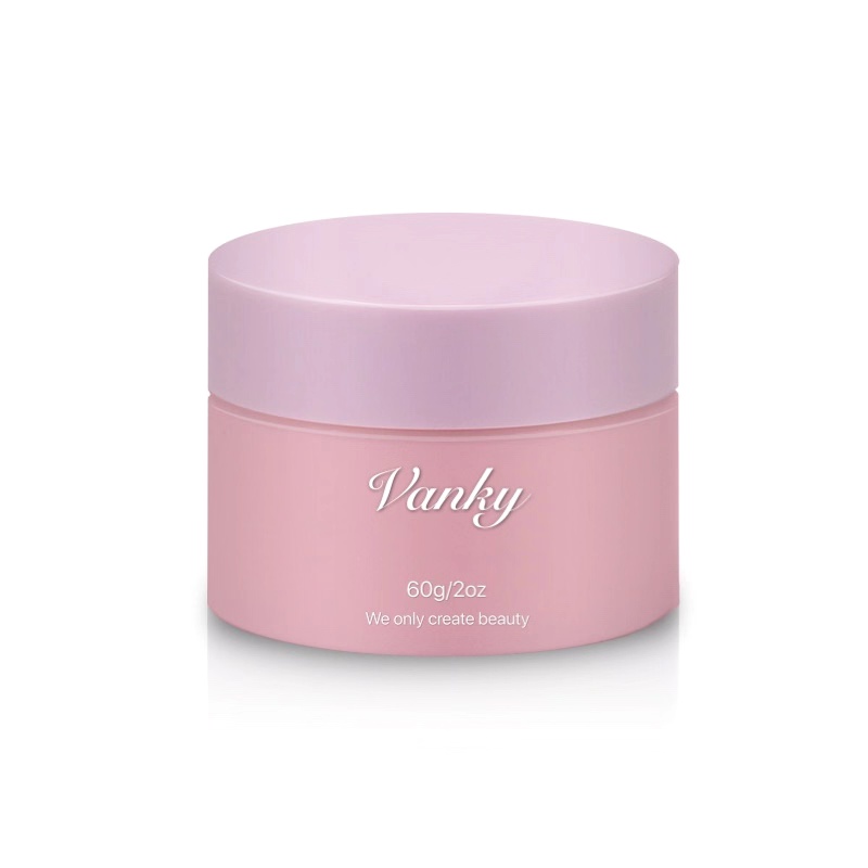 Hot sales customized colored cream glass jar 50g