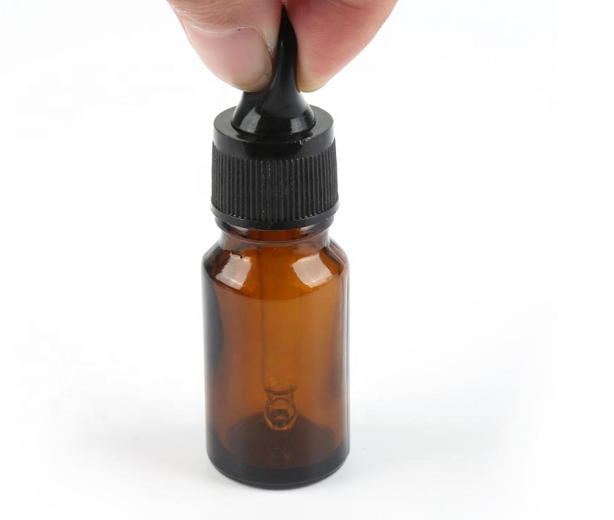 Hot sales empty oil custom glass dropper bottle 10ml