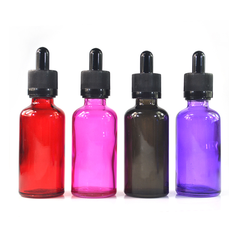 Hot sales essential oil glass bottle 5ml 10ml 15ml 20ml 30ml 50ml 100ml glass painting bottle with tamper childproof cap
