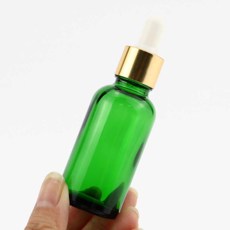 Hot sales frosted glass dropper bottle 15ml with pink cap