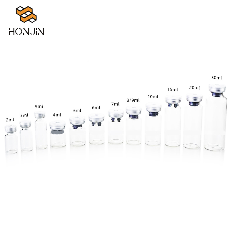 Hot-sell 1ml 2ml 3ml clear glass bottle vial for vaccines