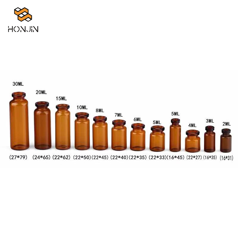 Hot-sell 2ml clear glass bottle vial for vaccines