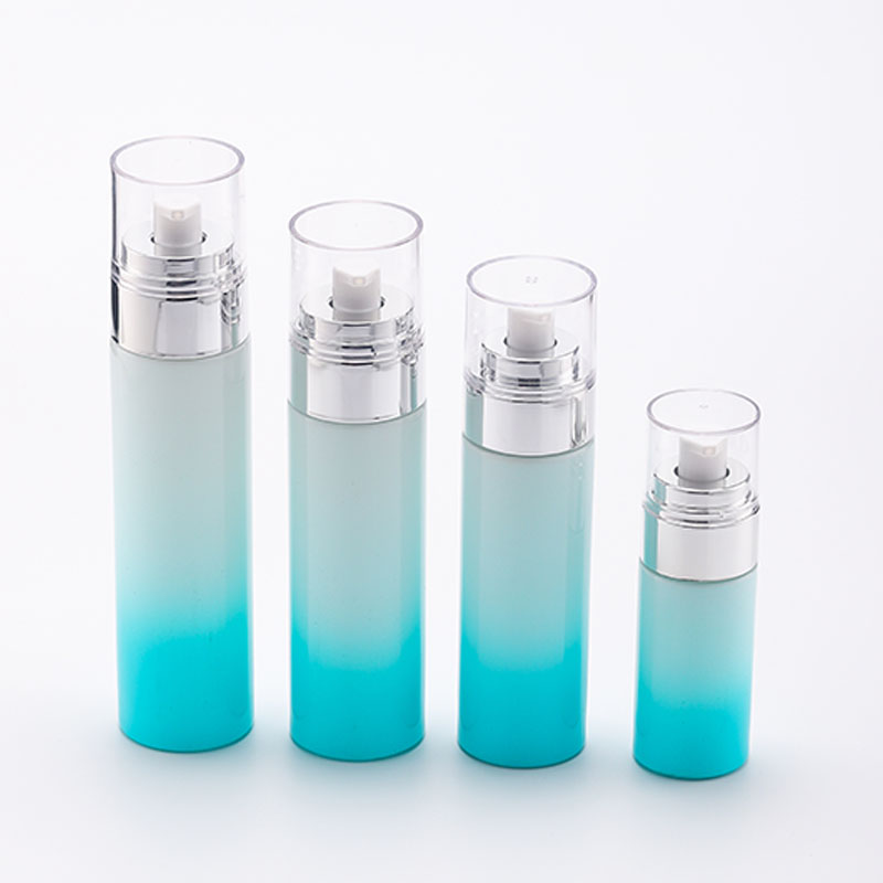 Hot sell 30g 50g 40ml 80ml 100ml 120ml glass bottles blue bottle luxury ceram bottles jars cosmetic jar sets