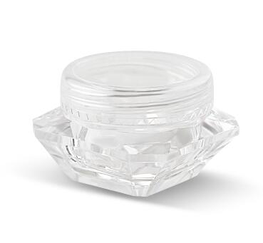 Hot sell 3g 5g empty cream jar plastic cosmetic jars