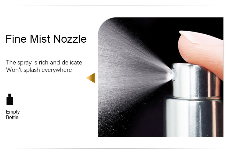 Hot sell 50ml glass perfume bottle with wood cap