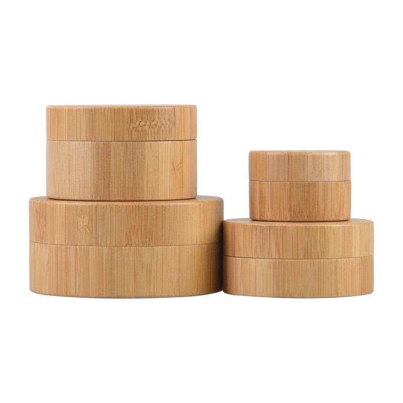 Hot sell wooden cosmetic jar for skincare  very eco-friendly