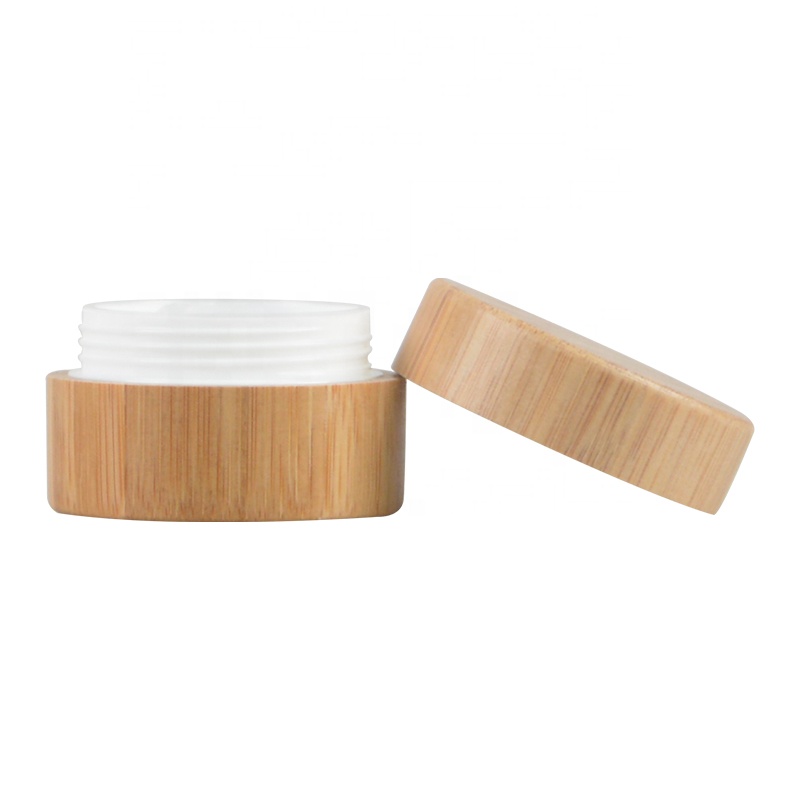 Hot sell wooden cosmetic jar for skincare very eco-friendly