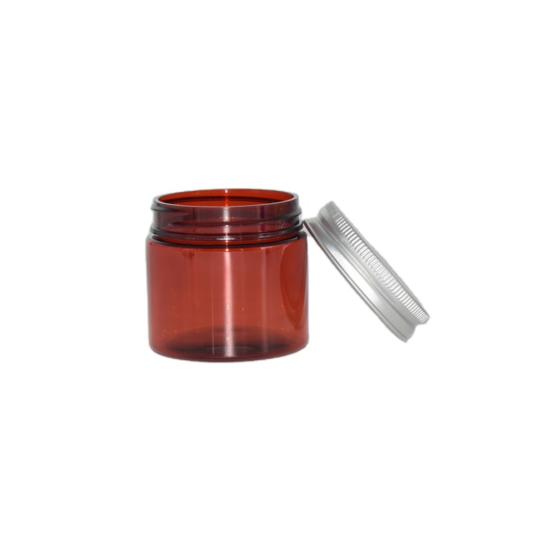 Hot selling 100g colorful skin care container PETG cosmetic cream jar