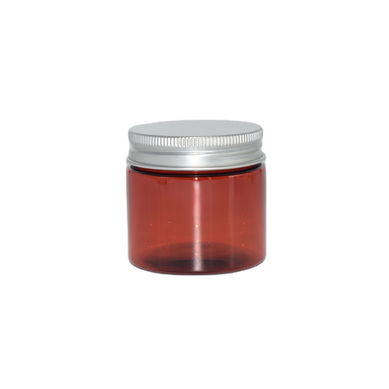 Hot selling 100g colorful skin care container PETG cosmetic cream jar