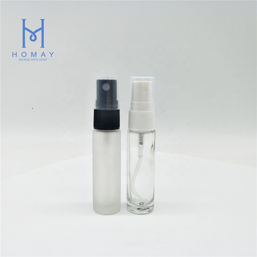 Hot selling 10ml roll on perfume glass spray bottle with spray pump