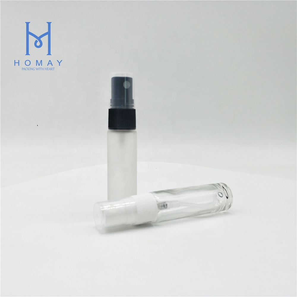 Hot selling 10ml roll on perfume glass spray bottle with spray pump