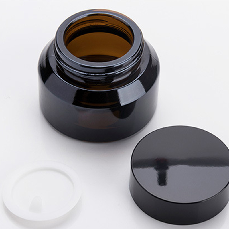 Hot selling 15g luxury custom design colorful cap empty acrylic cosmetic cream jar for skin care