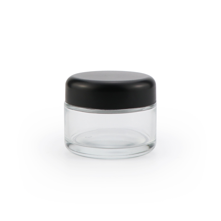 Hot selling 1oz 2oz 3oz 4oz Glass CRC Concentrate Container Child Proof Jar With Resistant Lid