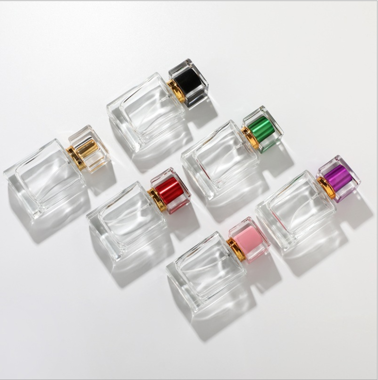 Hot selling 30ml 50ml glass perfume bottle perfume spray bottle