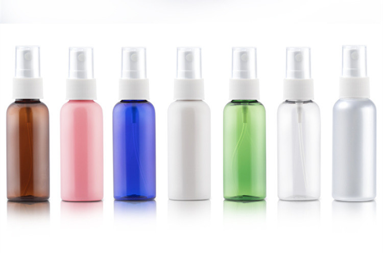 Hot selling 50ml Colorful PET Spray Bottle Pump Bottle Plastic Bottle