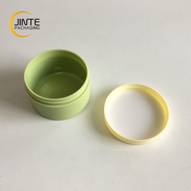 Hot selling Good Guality Green Double Wall Plastic PP Jar