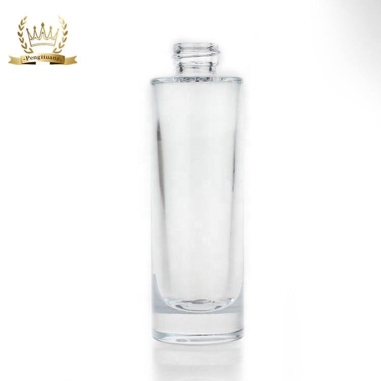 Hot selling Round cosmetic Lotion Bottle Glass Foundation Bottle