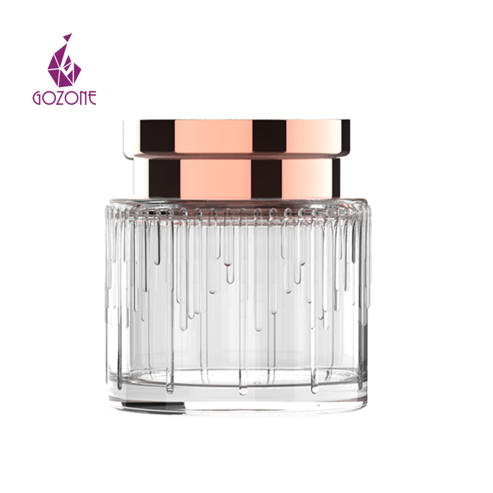 Hot selling child resistant plastic lid glass bottle jar for saffron