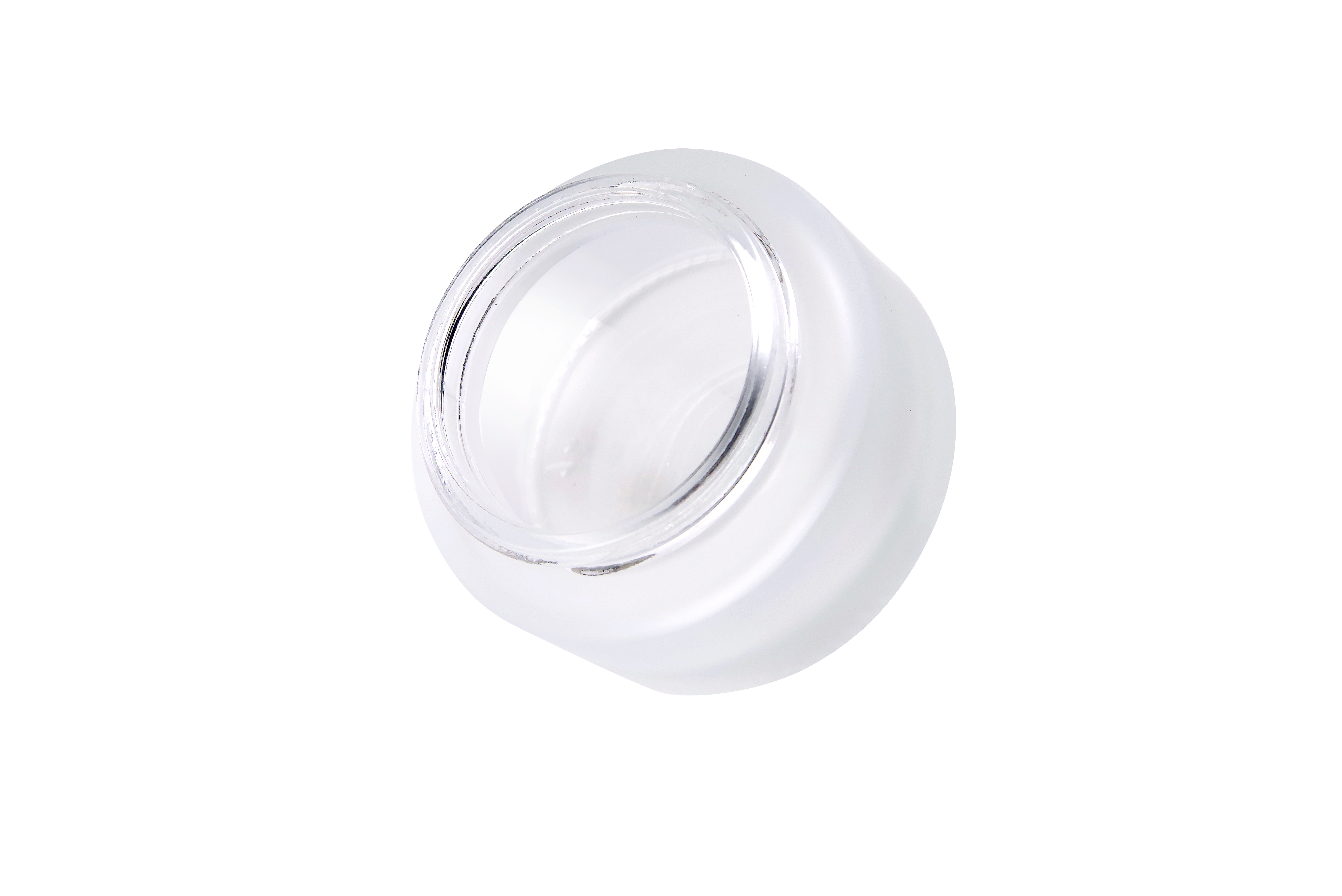 Hot selling cosmetic container glass jar 50g skin care cream packing