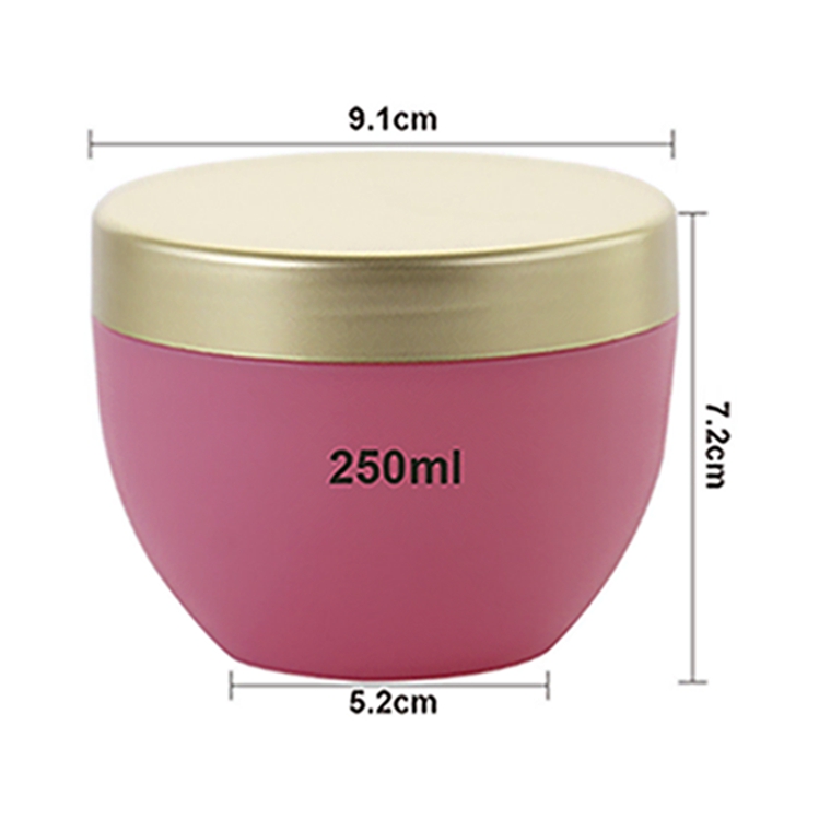 Hot selling fashionable cream plastic jar, cosmetic jars