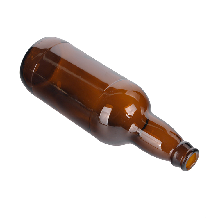 Hot selling glass amber color beer bottles 500 ml glass bottle