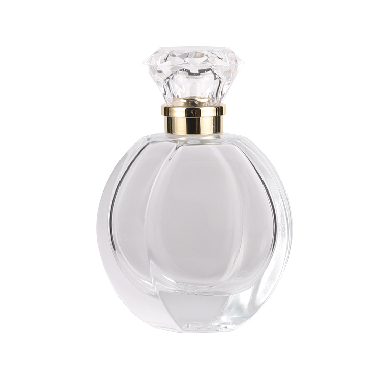 Hot selling high quality  travel wholesale China custom empty round luxury 75ml glass perfume bottles spray supplies