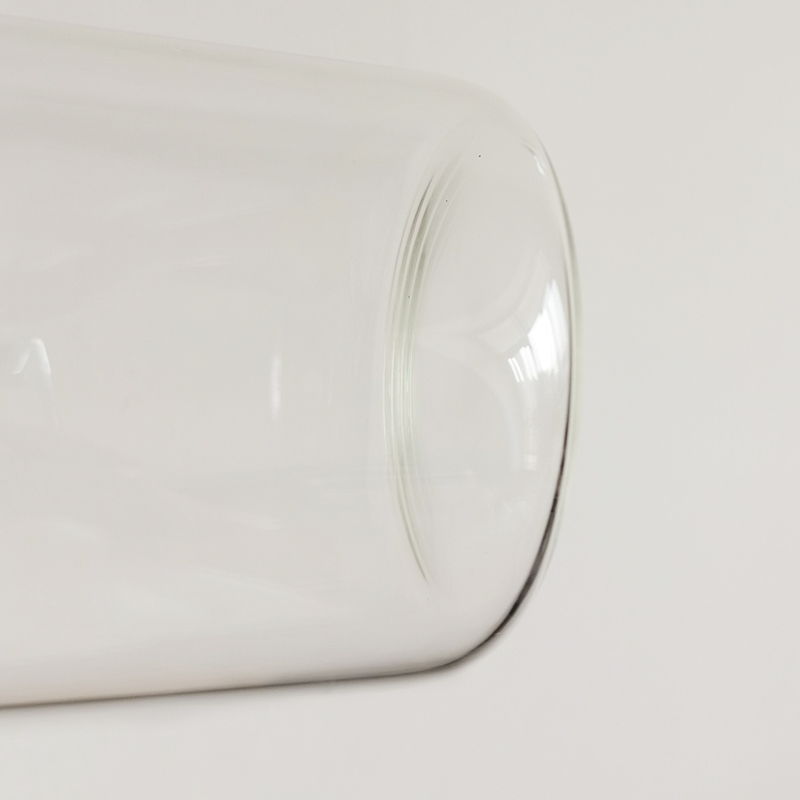 Hot selling home glass jar with acacia wood lid