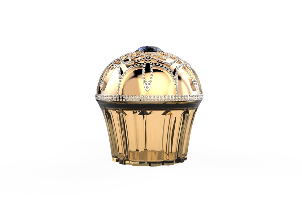 Hot selling luxury lip balm glass cosmetic jar with your own logo