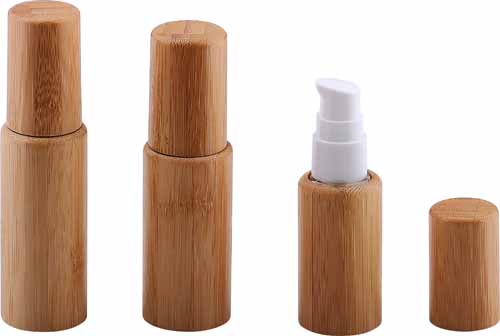 Hot selling new design glass cream bottle bamboo lid cream jar with bamboo glass bottle wood lid cap China supplier
